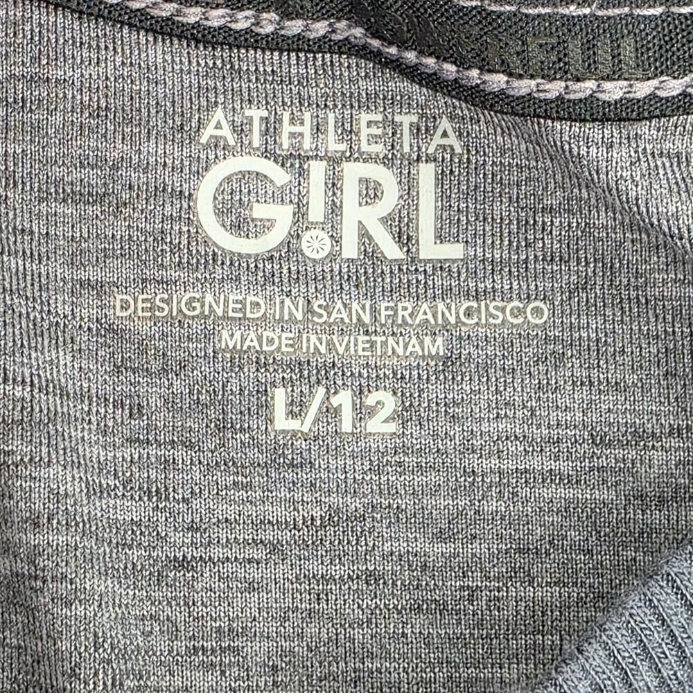 6 PC Lot Athleta Girl Multicolor Tops, Sweatshirt, Cardigan, & Legging Size L/12 - Picture 3 of 9